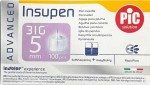 Igły do penów INSUPEN Advanced 31G 0,25 × 5 mm, 100 szt.